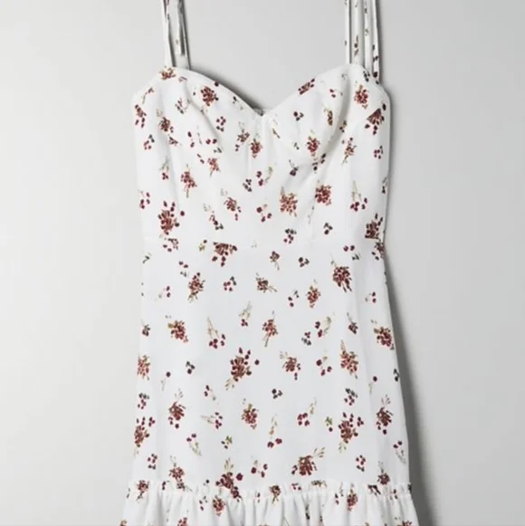 Aritzia Maxwell Floral Dress NWT - Picture 6 of 16